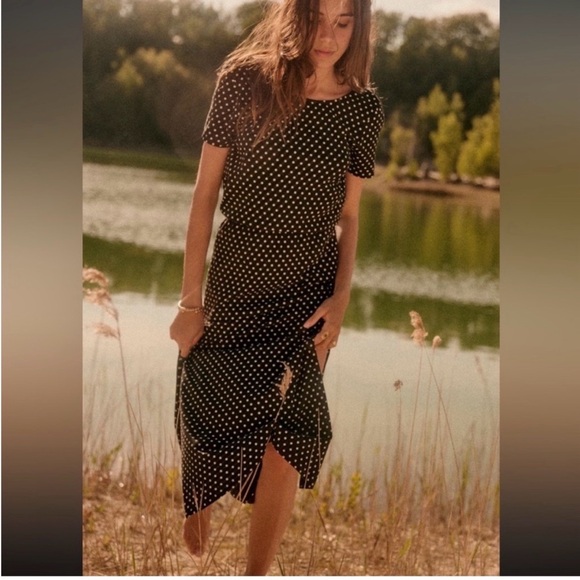 Sezane Dresses & Skirts - Sezane Luce Dress Pois Moyen - Size XL NWT